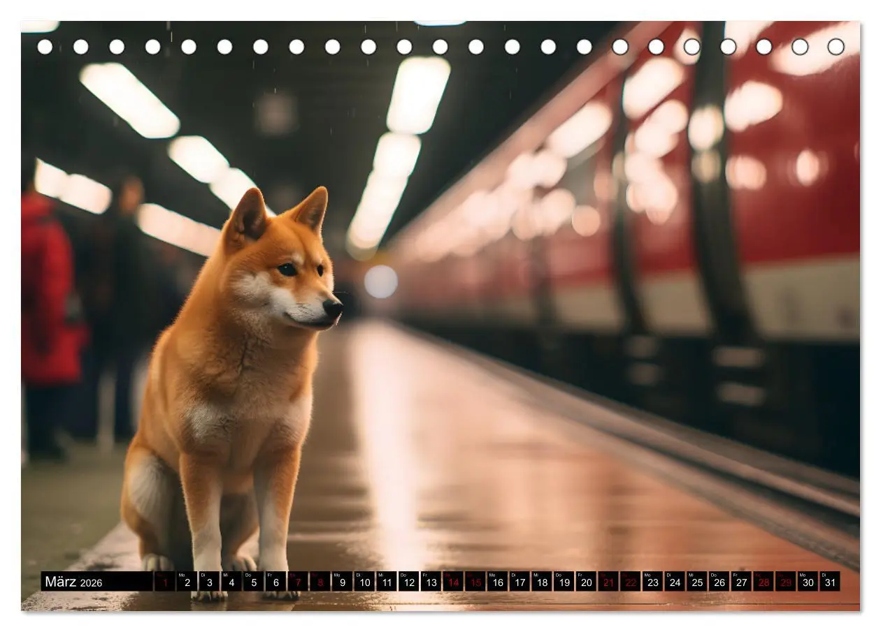 Bild: 9783457490730 | Shiba Inu - Stolz und Anmut (Tischkalender 2026 DIN A5 quer),...