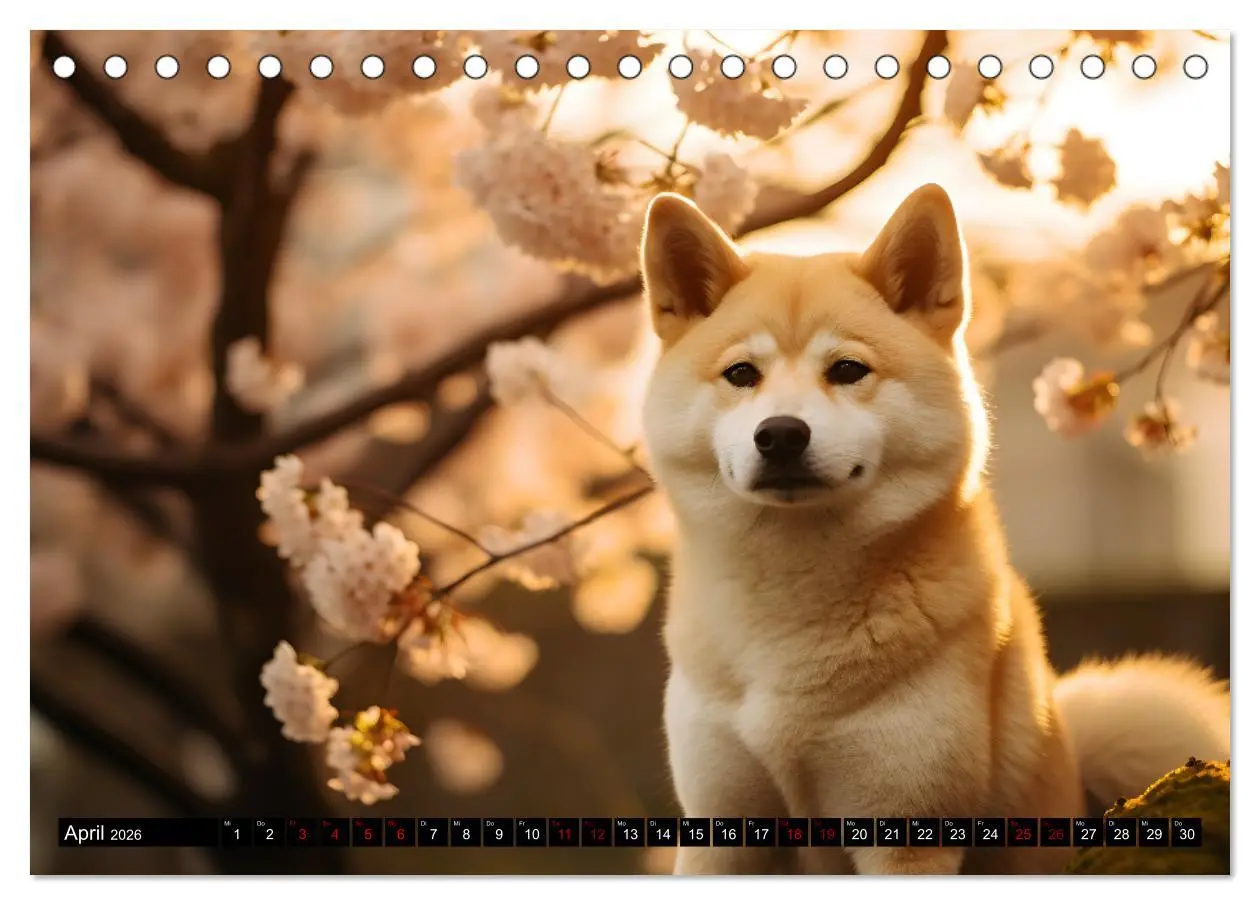 Bild: 9783457490730 | Shiba Inu - Stolz und Anmut (Tischkalender 2026 DIN A5 quer),...