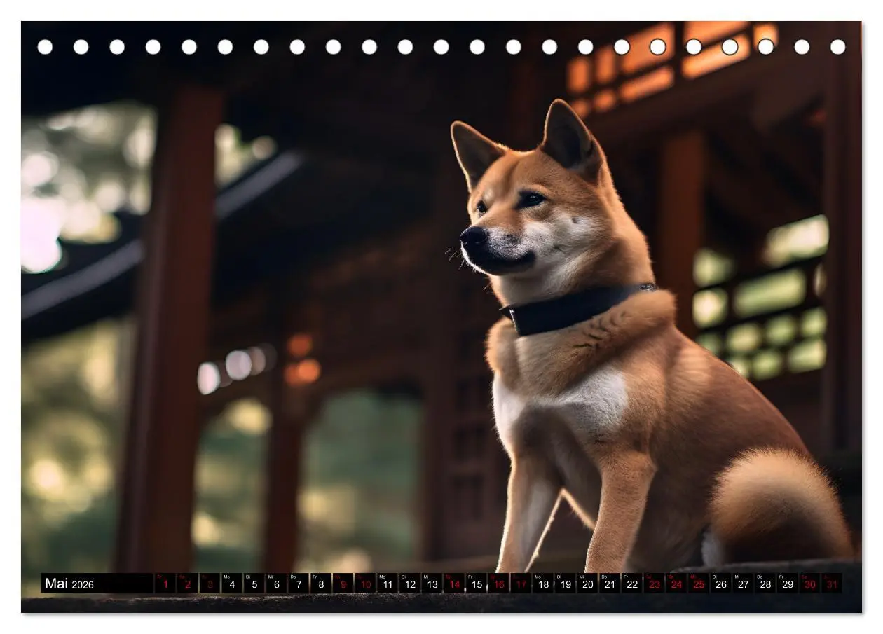 Bild: 9783457490730 | Shiba Inu - Stolz und Anmut (Tischkalender 2026 DIN A5 quer),...