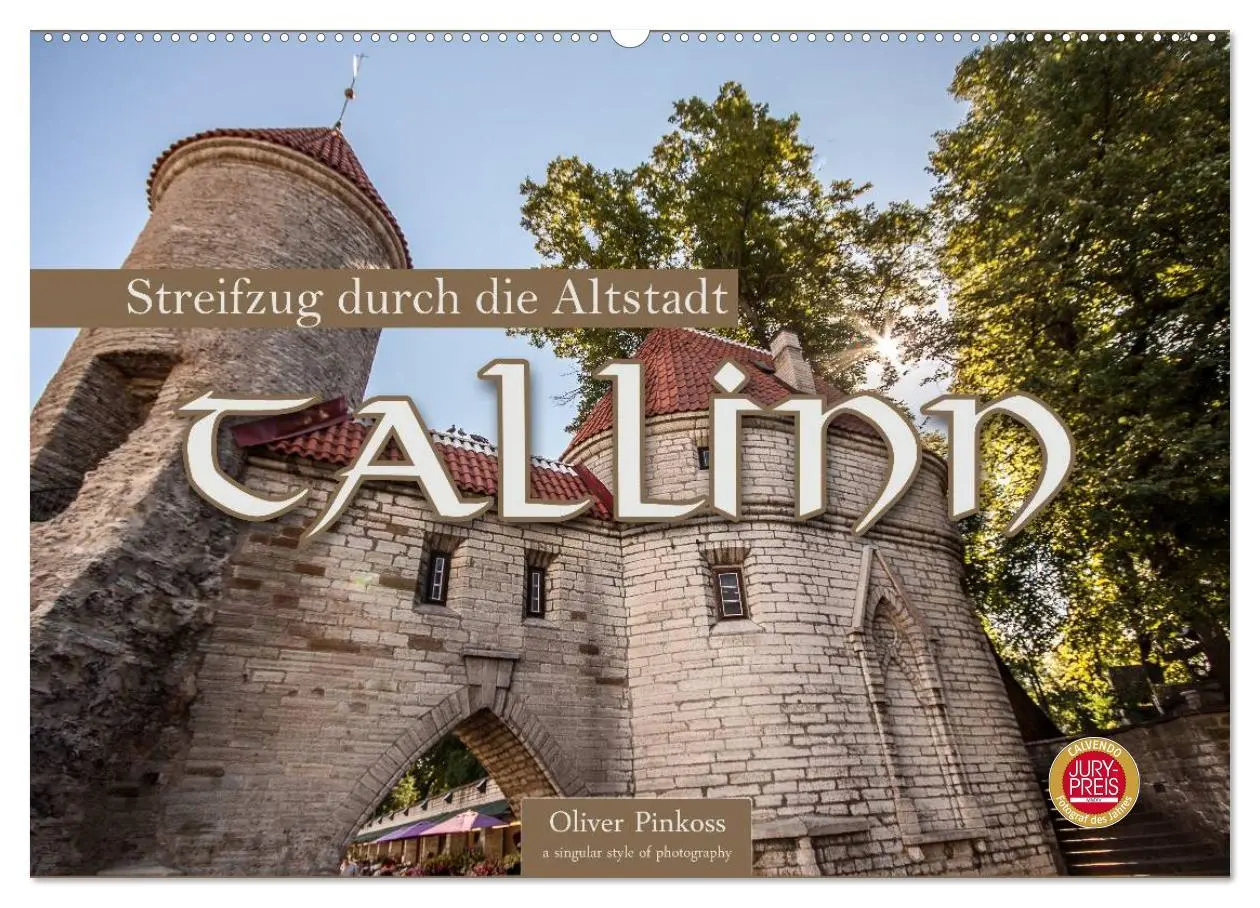 Cover: 9783516030730 | Tallinn - Streifzug durch die Altstadt (Wandkalender 2026 DIN A2...