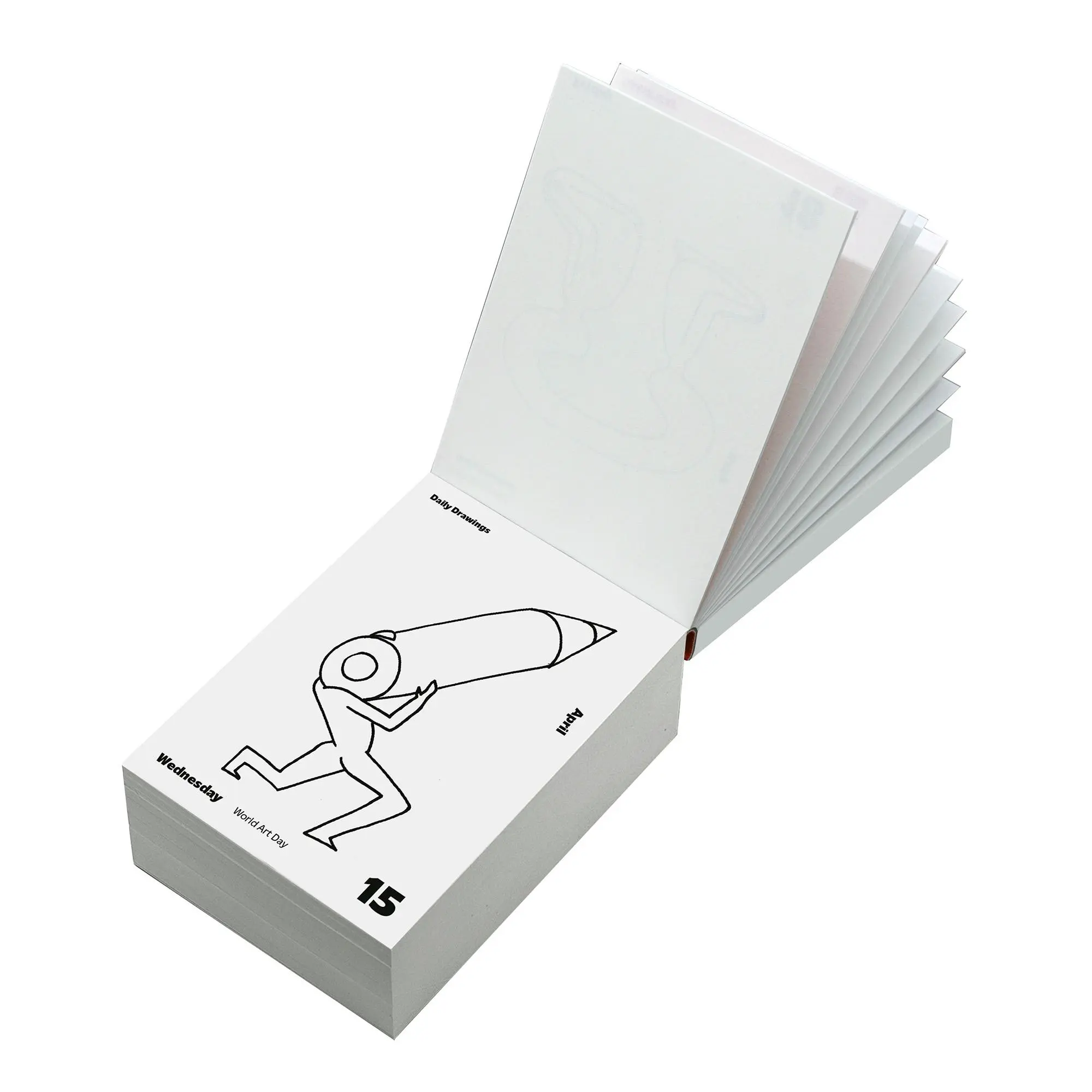 Bild: 9783949070730 | Daily Drawings 2026 | Oliver Seltmann | Kalender | 368 S. | Englisch