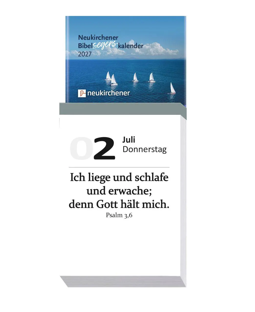 Bild: 9783965360730 | Neukirchener Bibelsegenskalender 2027 | Annegret Puttkammer | Kalender