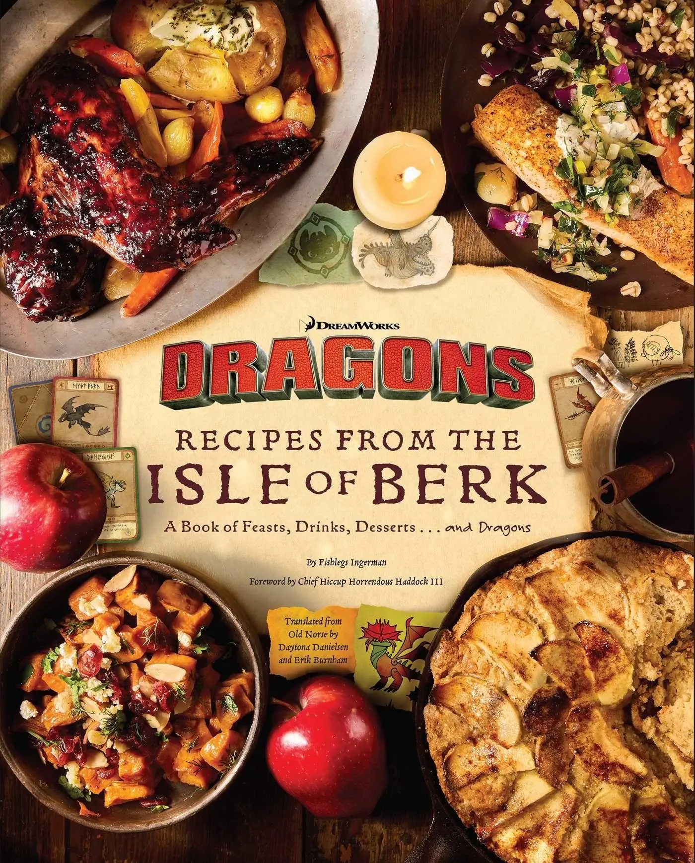 Cover: 9798337400730 | DreamWorks Dragons: Recipes from the Isle of Berk [Official Cookbook]