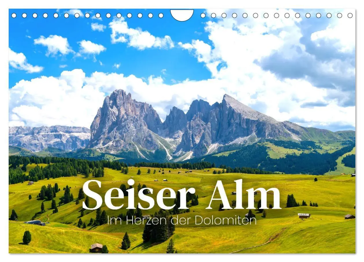 Cover: 9783457550830 | Seiser Alm - Im Herzen der Dolomiten. (Wandkalender 2026 DIN A4...