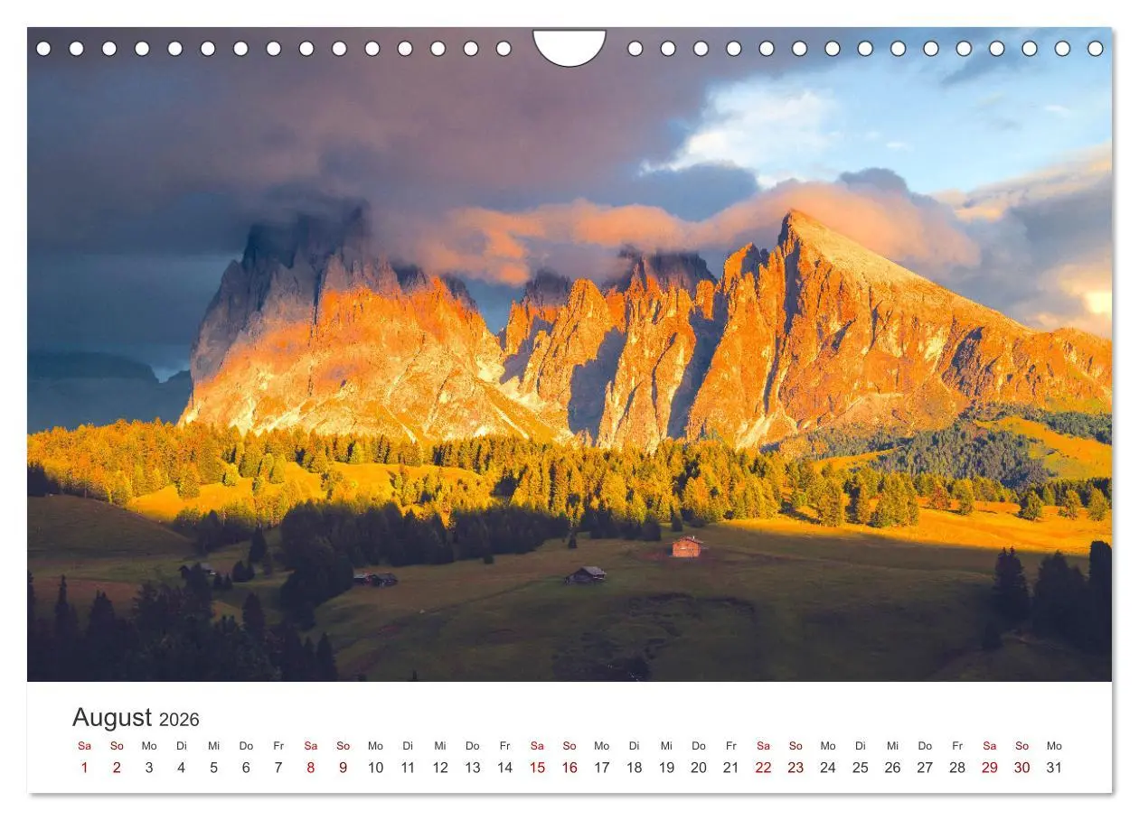 Bild: 9783457550830 | Seiser Alm - Im Herzen der Dolomiten. (Wandkalender 2026 DIN A4...