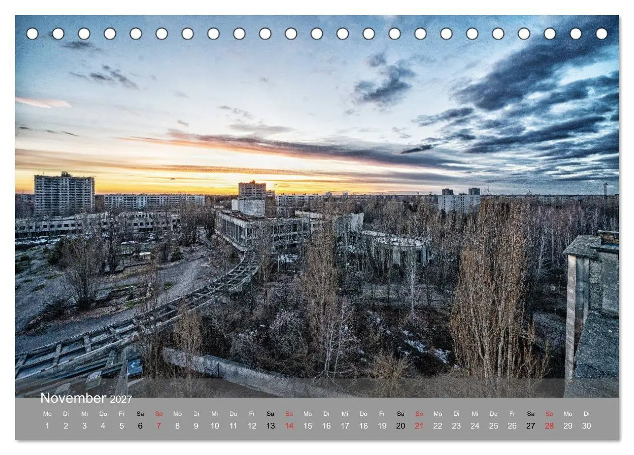 Bild: 9783569590830 | Tschernobyl - In der Sperrzone (Tischkalender 2027 DIN A5 quer),...