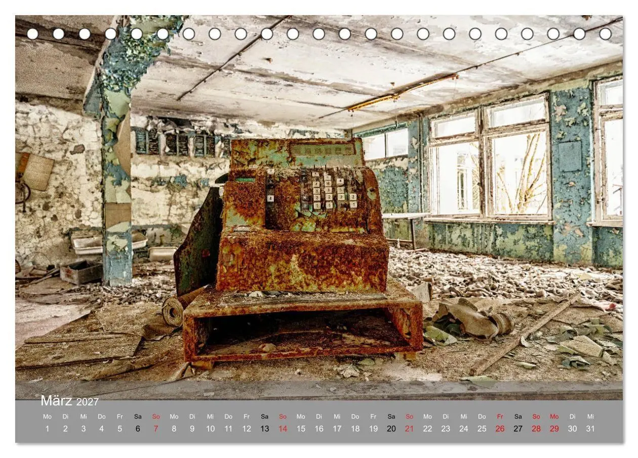 Bild: 9783569590830 | Tschernobyl - In der Sperrzone (Tischkalender 2027 DIN A5 quer),...
