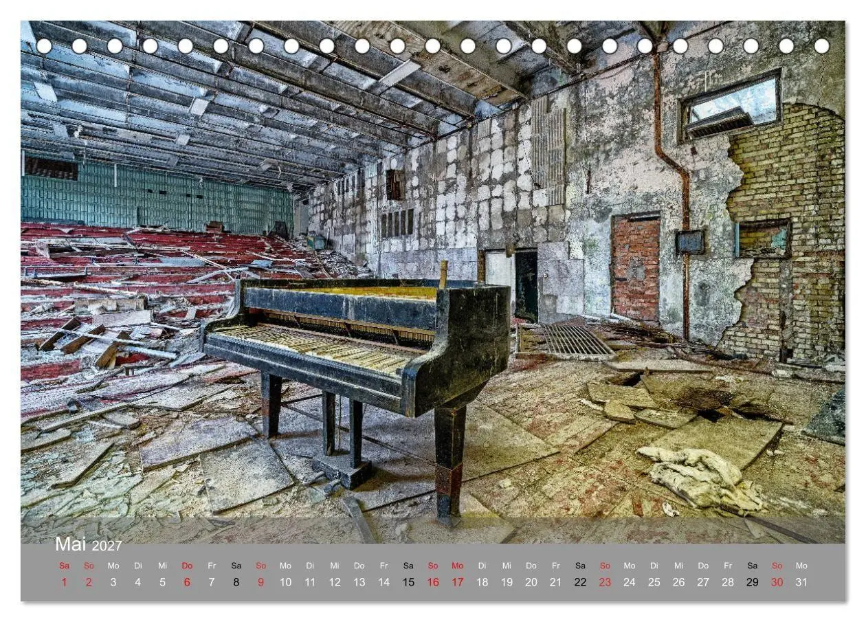 Bild: 9783569590830 | Tschernobyl - In der Sperrzone (Tischkalender 2027 DIN A5 quer),...