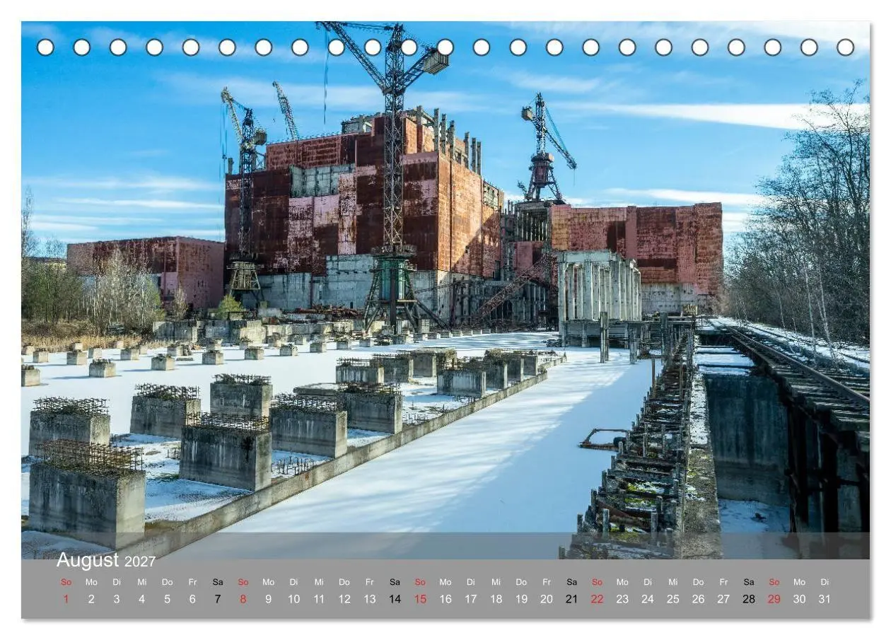 Bild: 9783569590830 | Tschernobyl - In der Sperrzone (Tischkalender 2027 DIN A5 quer),...