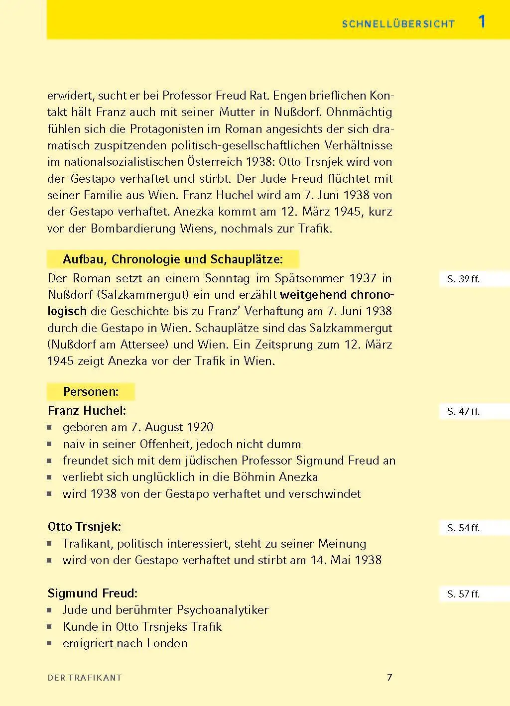 Bild: 9783804420830 | Der Trafikant - Textanalyse und Interpretation | Robert Seethaler