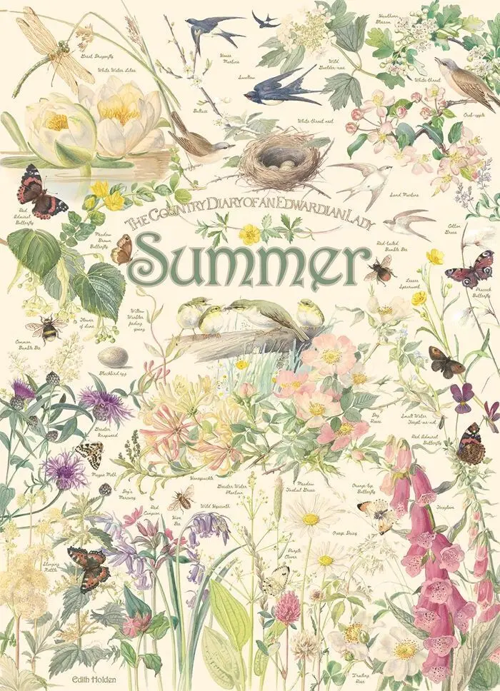 Bild: 625012400930 | COBBLE HILL PUZZLES - Tagebuch: Sommerzeit 1000 Teile | Spiel | 2025