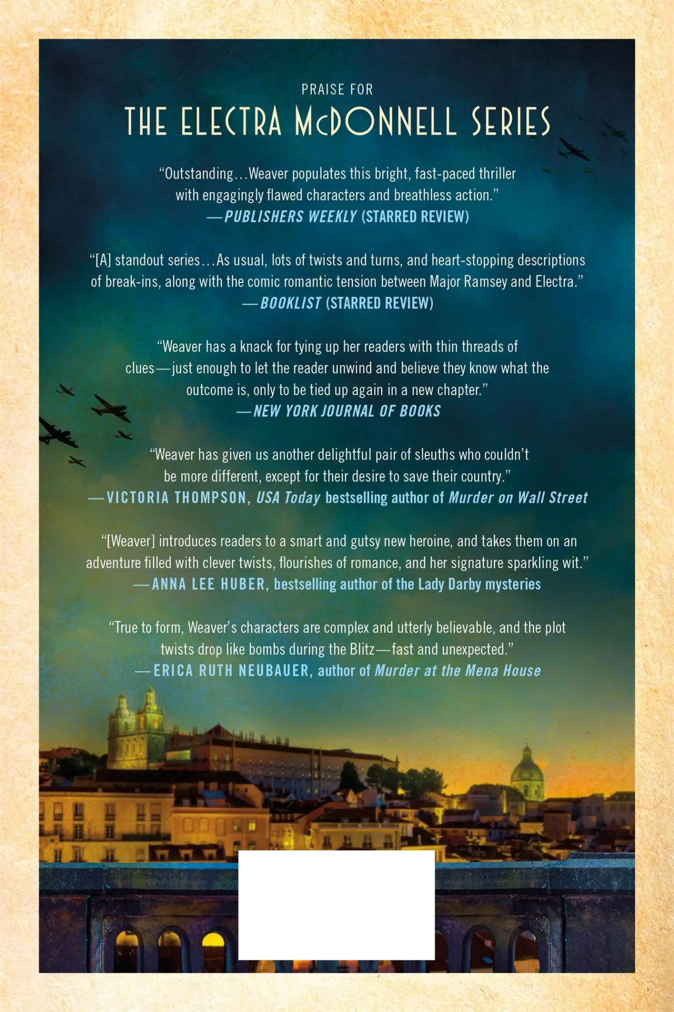 Rückseite: 9781250350930 | One Final Turn | An Electra McDonnell Novel | Ashley Weaver | Buch