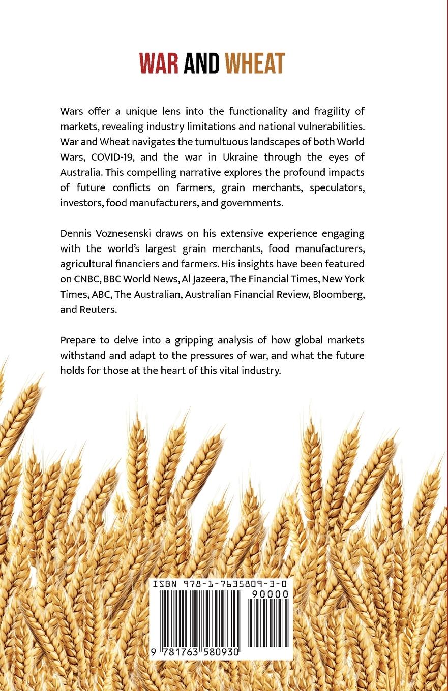 Rückseite: 9781763580930 | War and Wheat | Navigating markets during global conflict | Buch