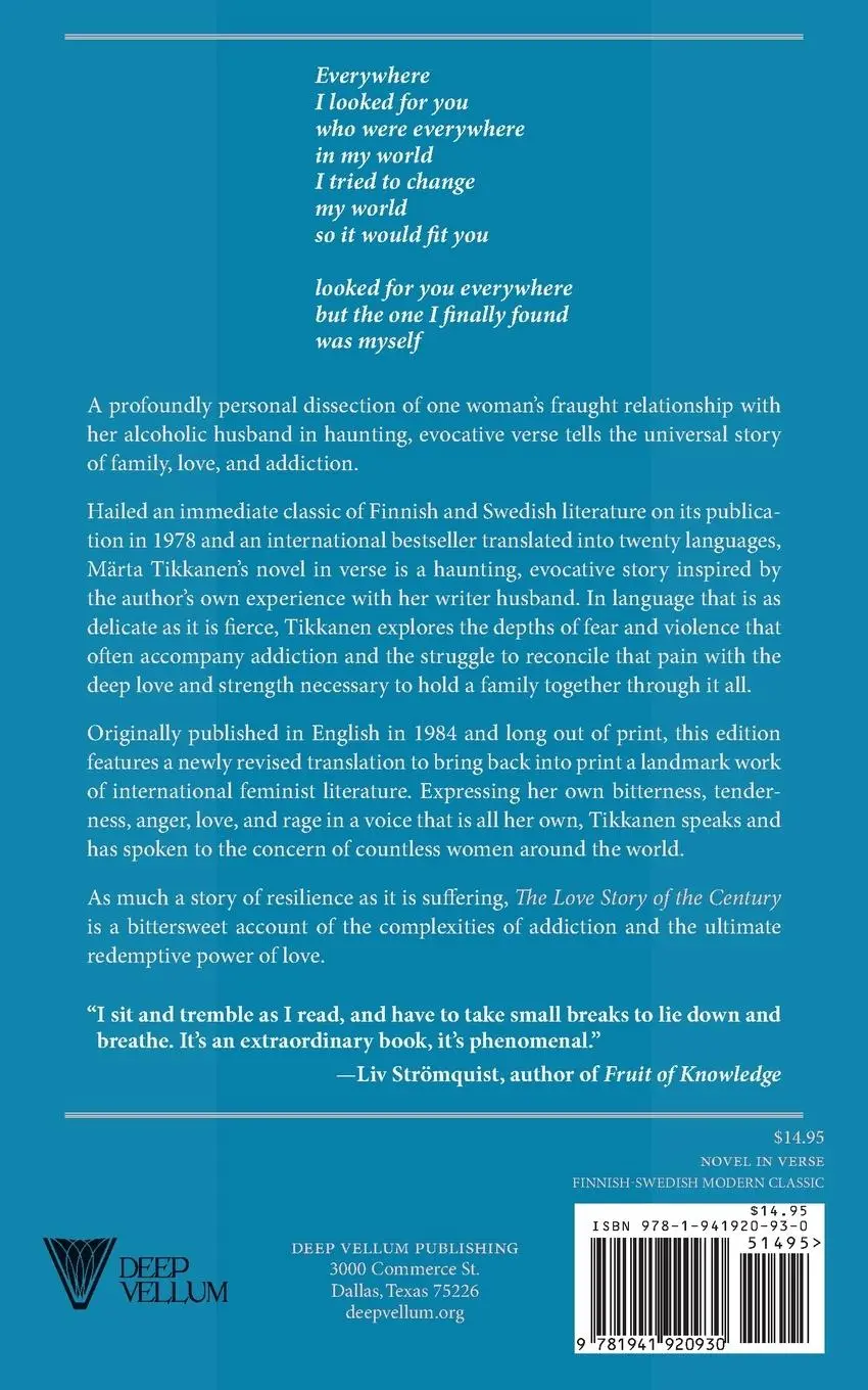 Rückseite: 9781941920930 | The Love Story of the Century | Märta Tikkanen | Taschenbuch | 2020