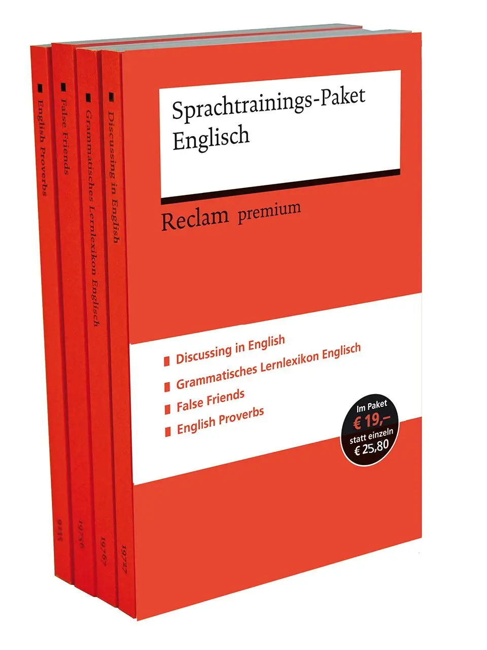 Cover: 9783150300930 | Sprachtrainings-Paket Englisch. 4 Bände eingeschweißt | Taschenbuch