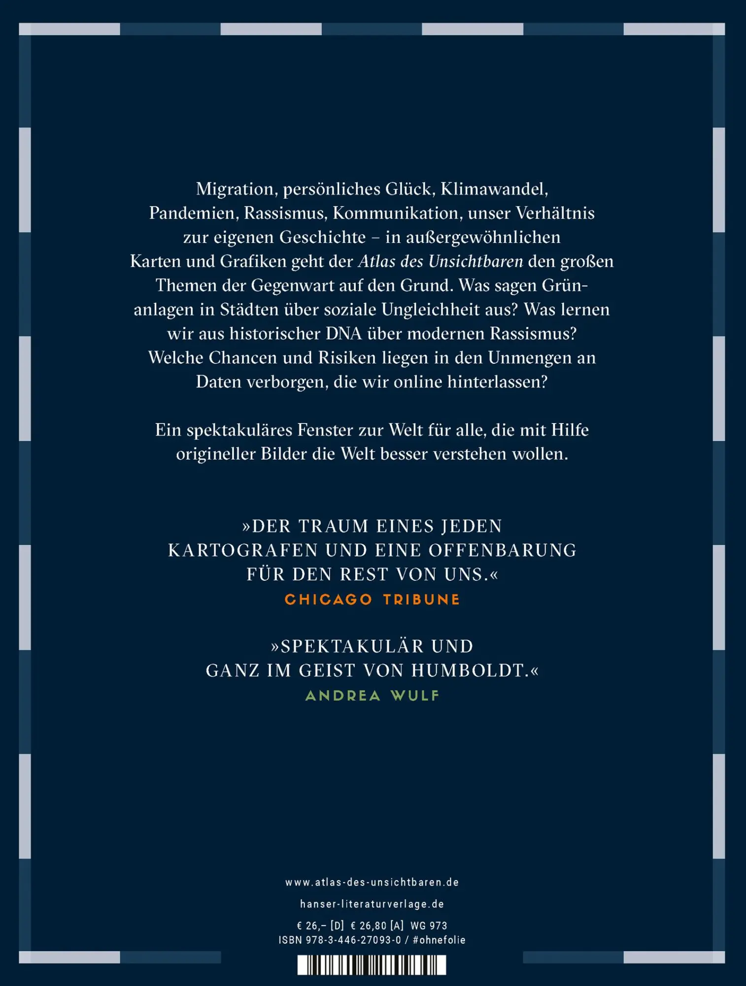 Bild: 9783446270930 | Atlas des Unsichtbaren | James Cheshire (u. a.) | Buch | 216 S. | 2022