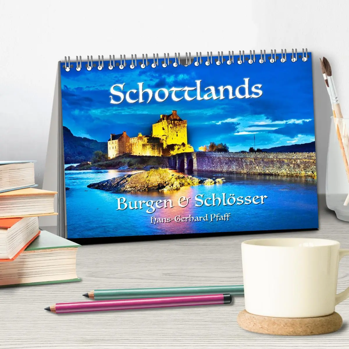Bild: 9783457780930 | Schottlands Burgen und Schlösser (Tischkalender 2026 DIN A5 quer),...