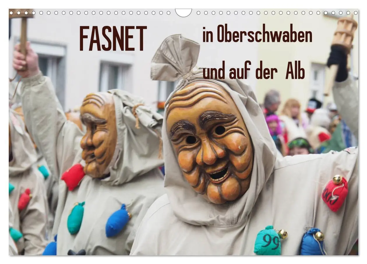 Cover: 9783457920930 | Fasnet in Oberschwaben und auf der Alb (Wandkalender 2026 DIN A3...