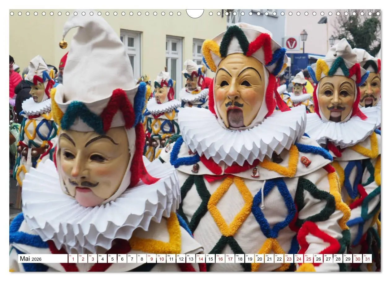 Bild: 9783457920930 | Fasnet in Oberschwaben und auf der Alb (Wandkalender 2026 DIN A3...