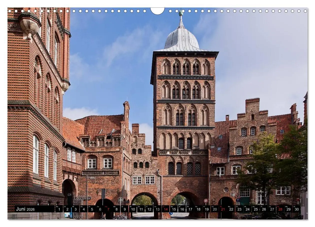 Bild: 9783516010930 | Ostseeperle Lübeck (Wandkalender 2026 DIN A3 quer), CALVENDO...