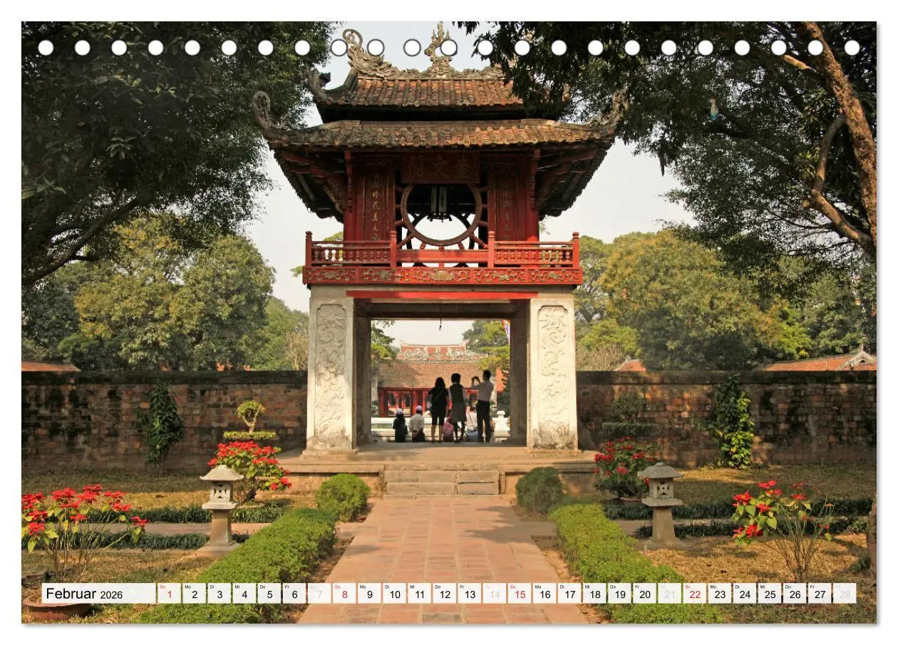 Bild: 9783516180930 | Vietnam (Tischkalender 2026 DIN A5 quer), CALVENDO Monatskalender