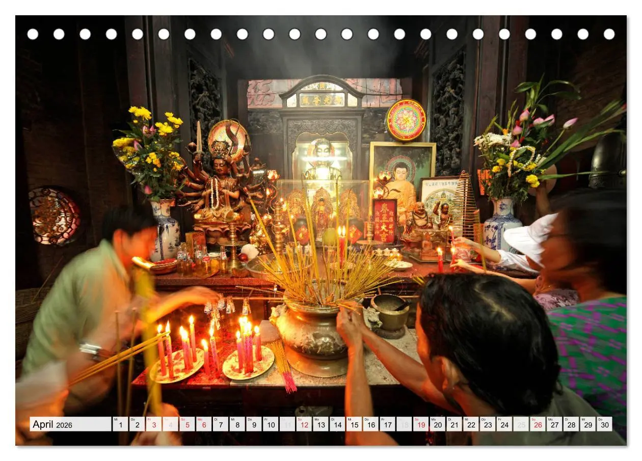 Bild: 9783516180930 | Vietnam (Tischkalender 2026 DIN A5 quer), CALVENDO Monatskalender