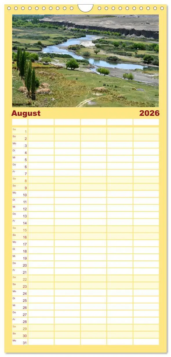Bild: 9783516490930 | Familienplaner 2026 - Ladakh - Zanskar mit 5 Spalten (Wandkalender,...