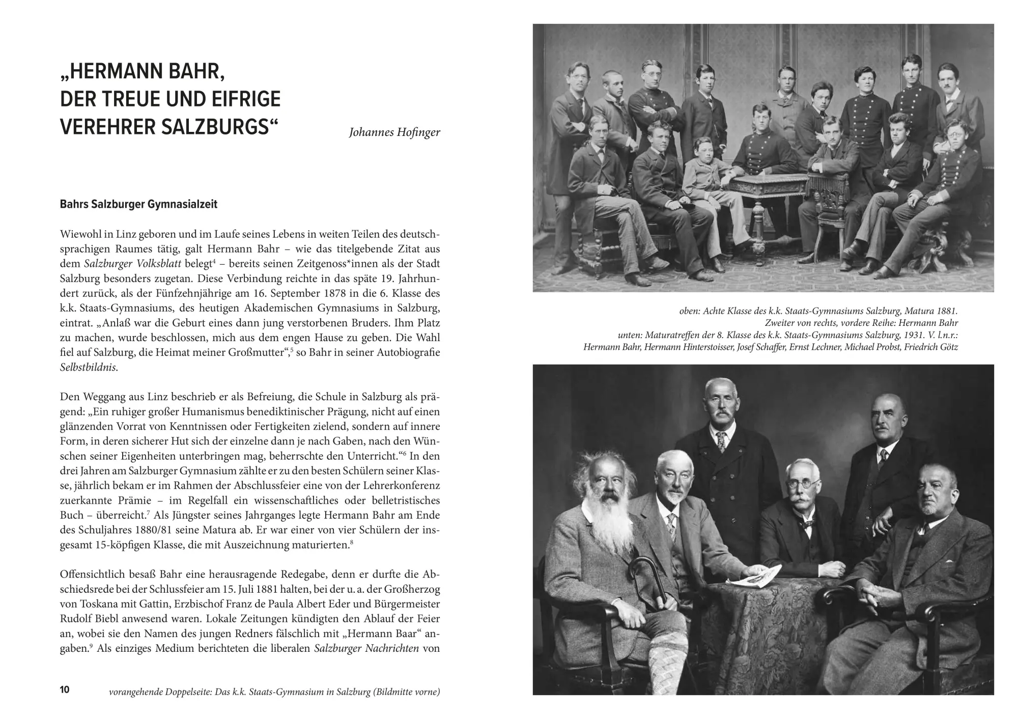 Bild: 9783702510930 | Hermann Bahr und Salzburg | Manfred Mittermayer (u. a.) | Buch | 2023