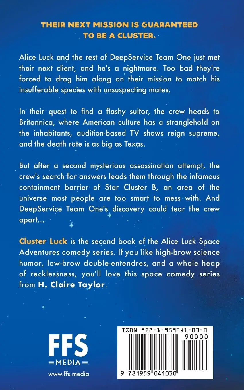Rückseite: 9781959041030 | Cluster Luck | H. Claire Taylor | Taschenbuch | Englisch | 2023