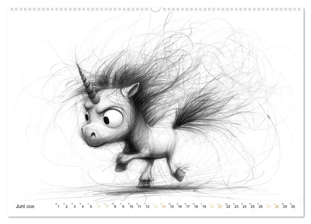 Bild: 9783457361030 | Tierisches Tohuwabohu (Wandkalender 2026 DIN A2 quer), CALVENDO...