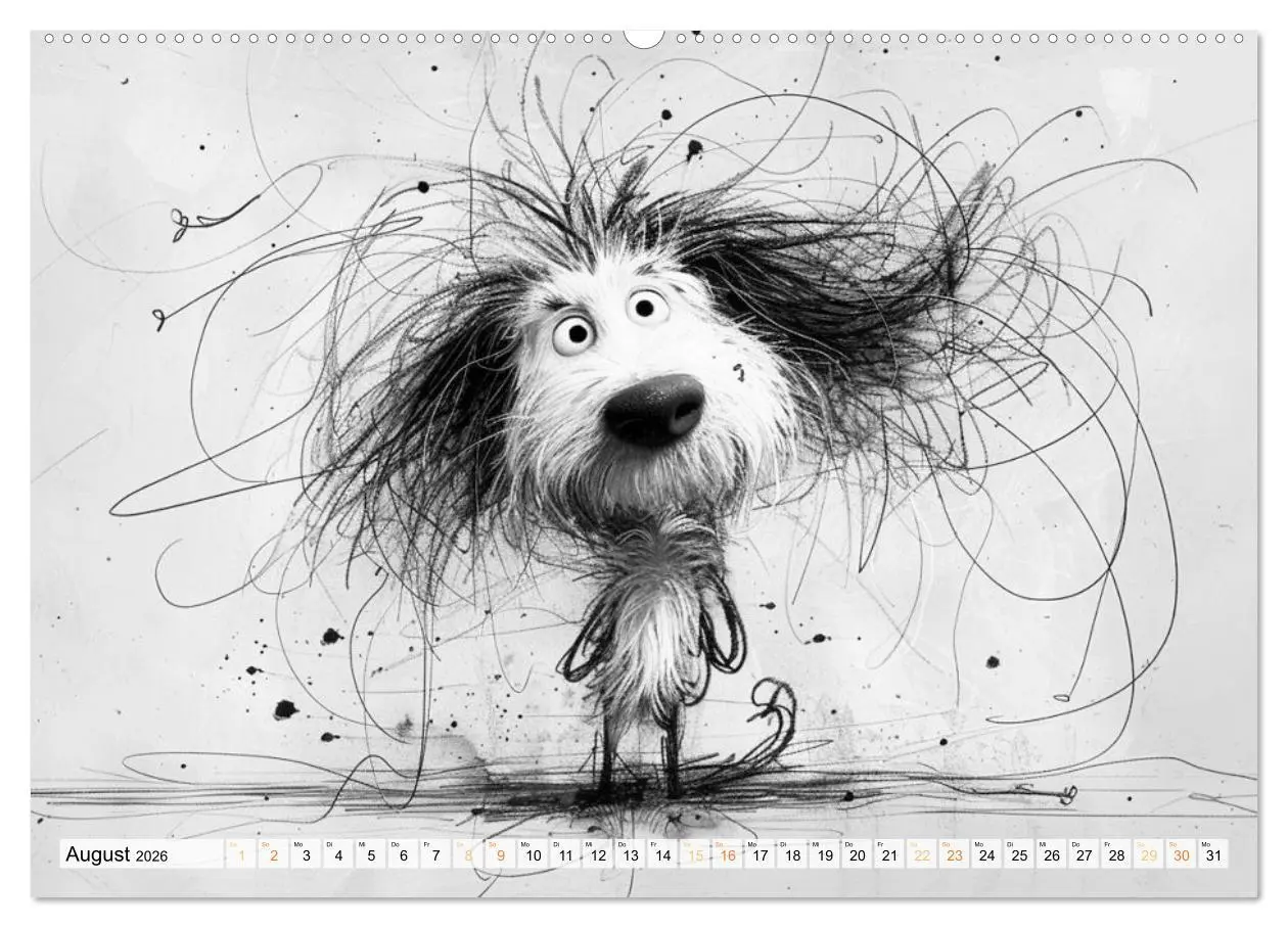 Bild: 9783457361030 | Tierisches Tohuwabohu (Wandkalender 2026 DIN A2 quer), CALVENDO...