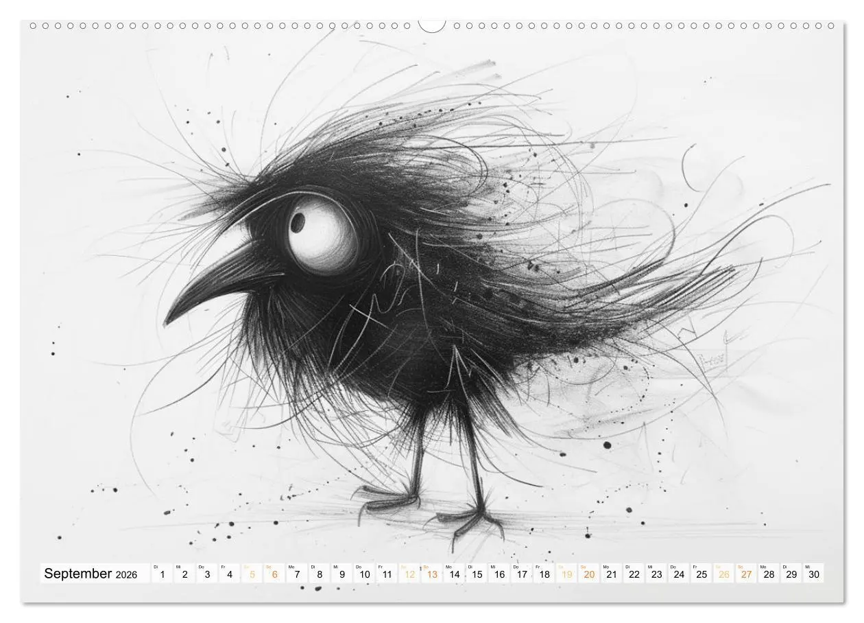 Bild: 9783457361030 | Tierisches Tohuwabohu (Wandkalender 2026 DIN A2 quer), CALVENDO...