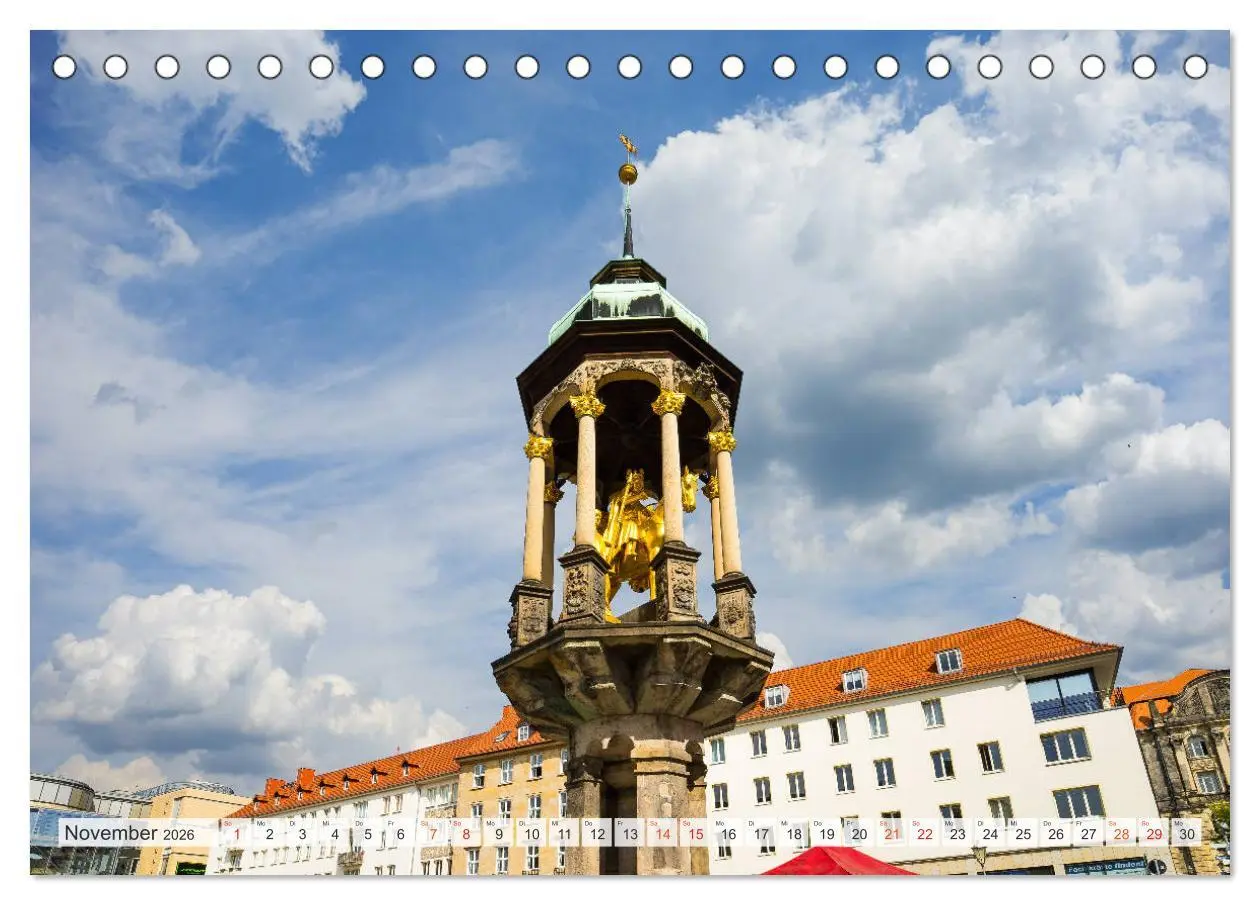 Bild: 9783457811030 | Magdeburg Impressionen (Tischkalender 2026 DIN A5 quer), CALVENDO...