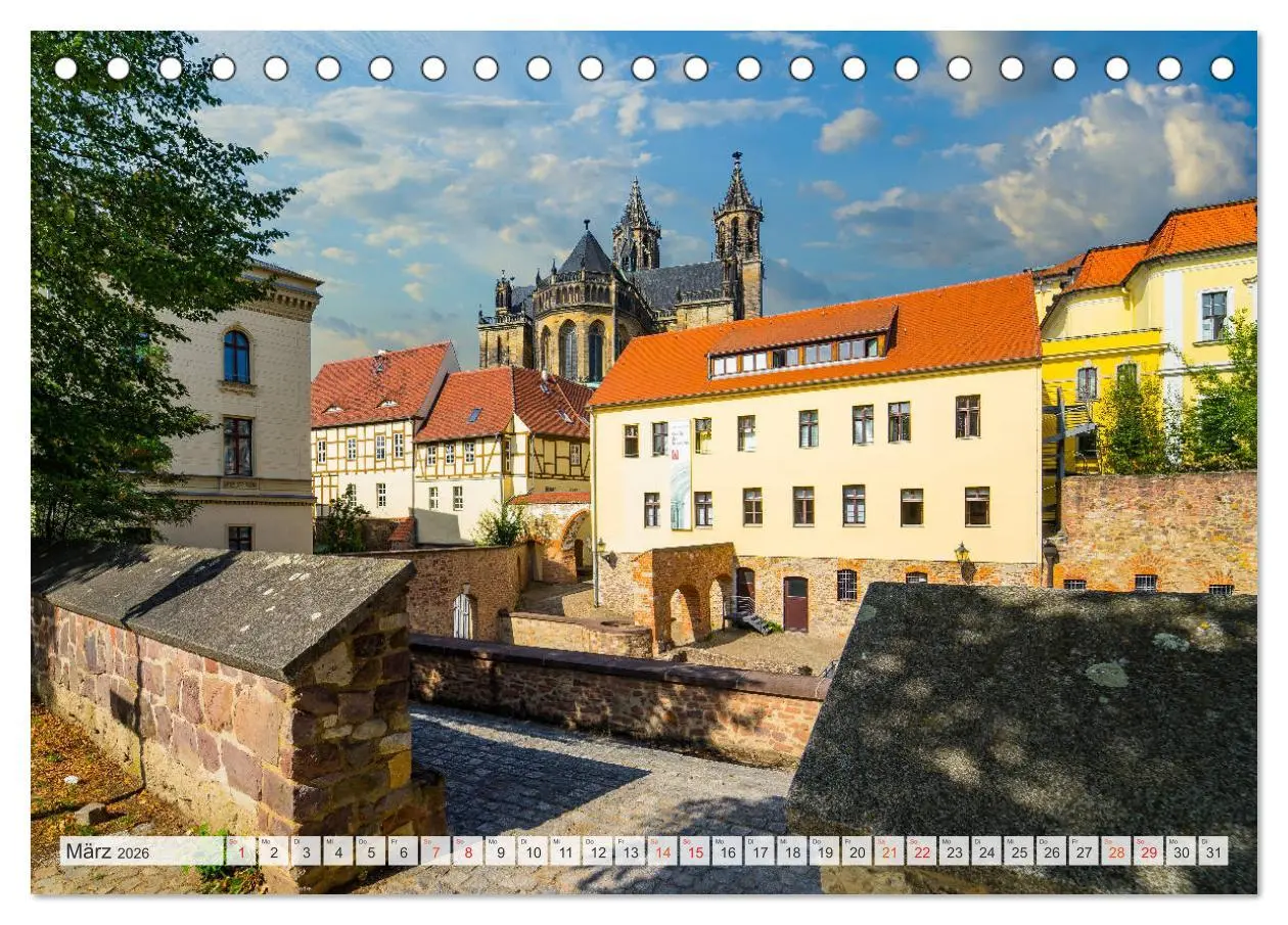 Bild: 9783457811030 | Magdeburg Impressionen (Tischkalender 2026 DIN A5 quer), CALVENDO...