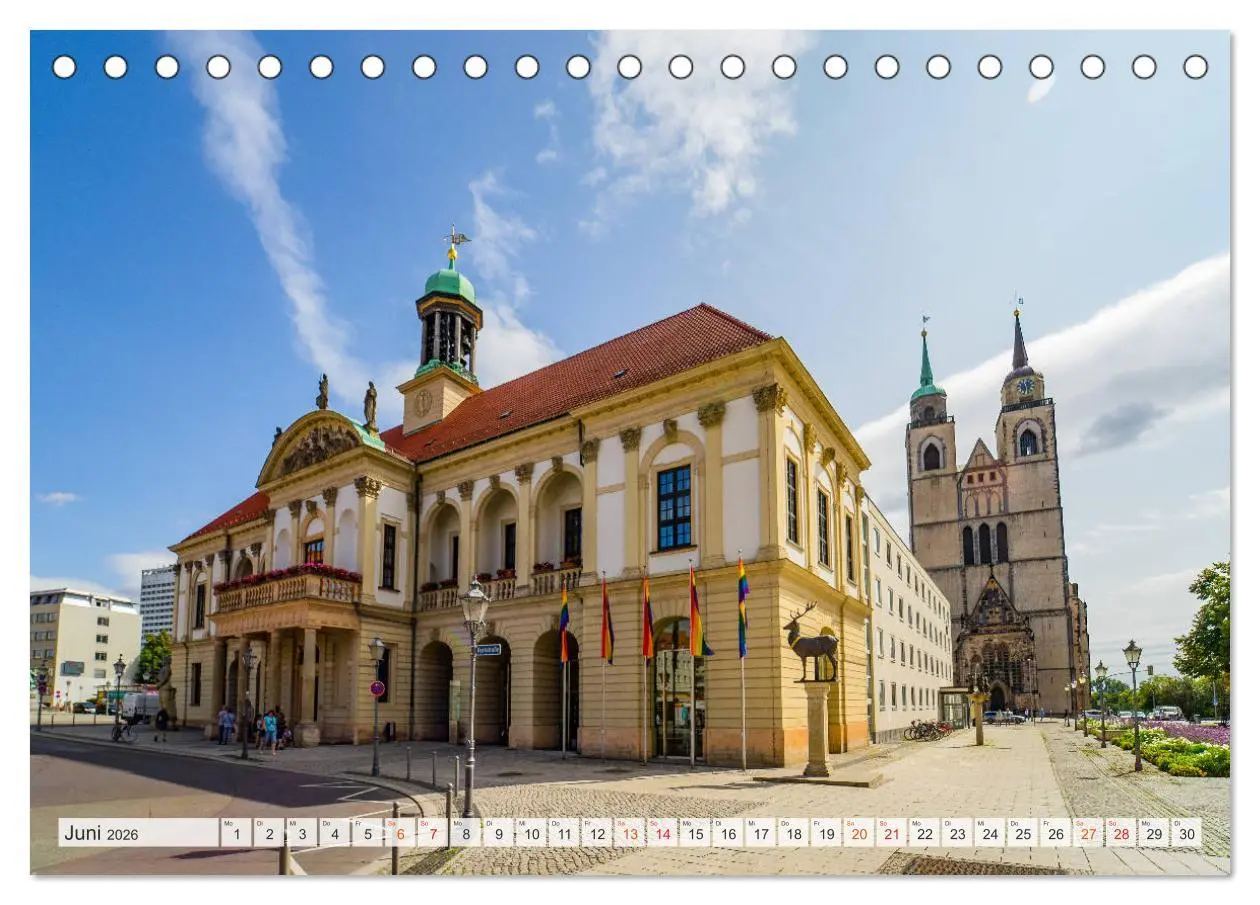 Bild: 9783457811030 | Magdeburg Impressionen (Tischkalender 2026 DIN A5 quer), CALVENDO...