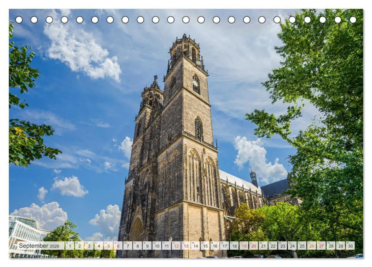 Bild: 9783457811030 | Magdeburg Impressionen (Tischkalender 2026 DIN A5 quer), CALVENDO...
