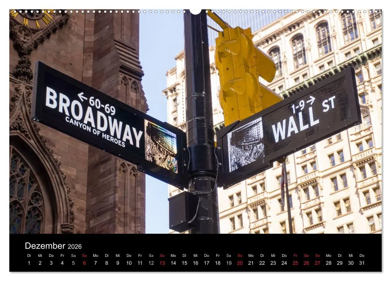 Bild: 9783457981030 | Herbst in New York (hochwertiger Premium Wandkalender 2026 DIN A2...