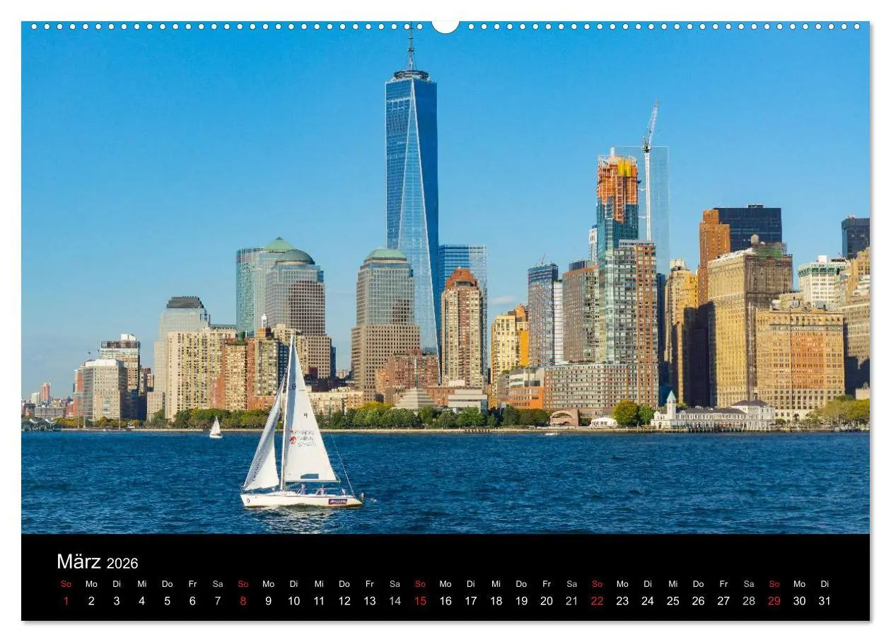 Bild: 9783457981030 | Herbst in New York (hochwertiger Premium Wandkalender 2026 DIN A2...