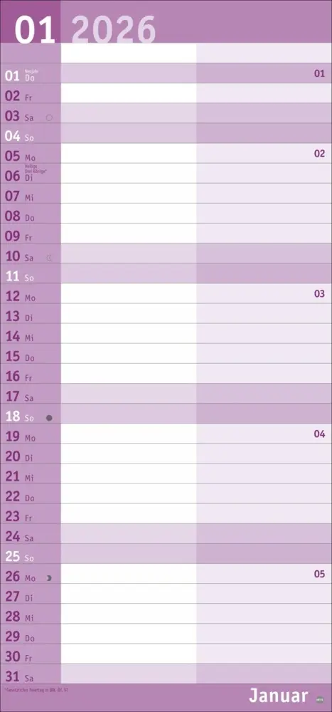 Bild: 9783756411030 | Basic Planer für mich 2026 | Heye | Kalender | Basic Planer Heye