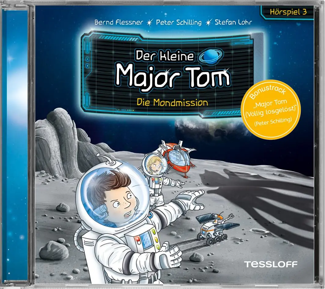 Cover: 9783788641030 | Der kleine Major Tom. Hörspiel 3: Die Mondmission | Flessner (u. a.)