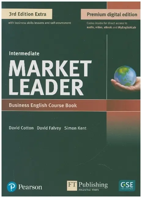 Cover: 9781292361130 | Market Leader 3e Extra Intermediate Course Book, QR,DVD &amp; MEL Pack,...
