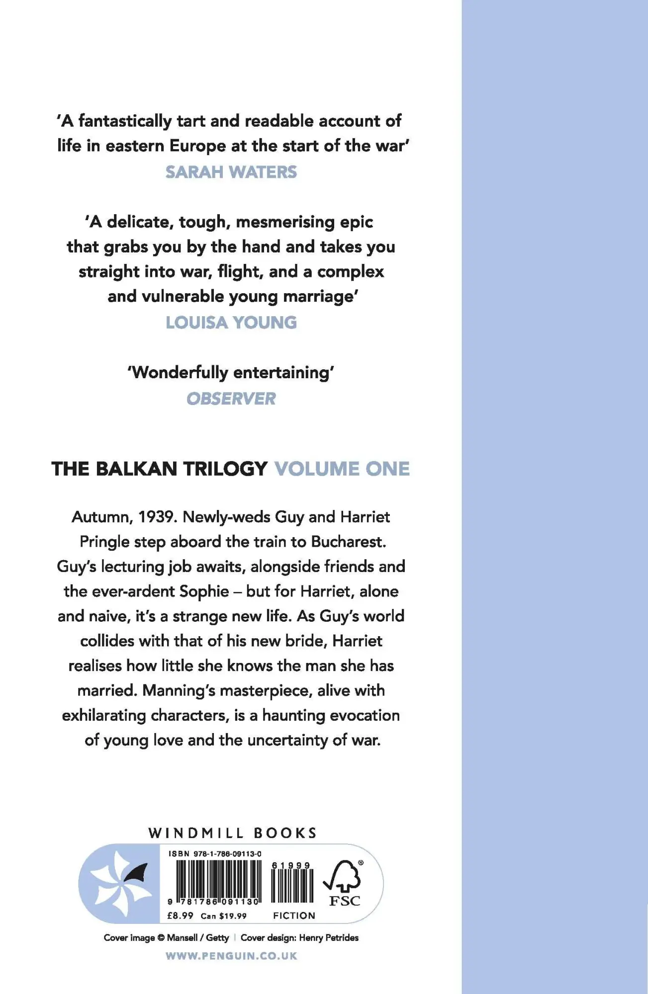 Rückseite: 9781786091130 | The Great Fortune | The Balkan Trilogy 1 | Olivia Manning | Buch | XIV
