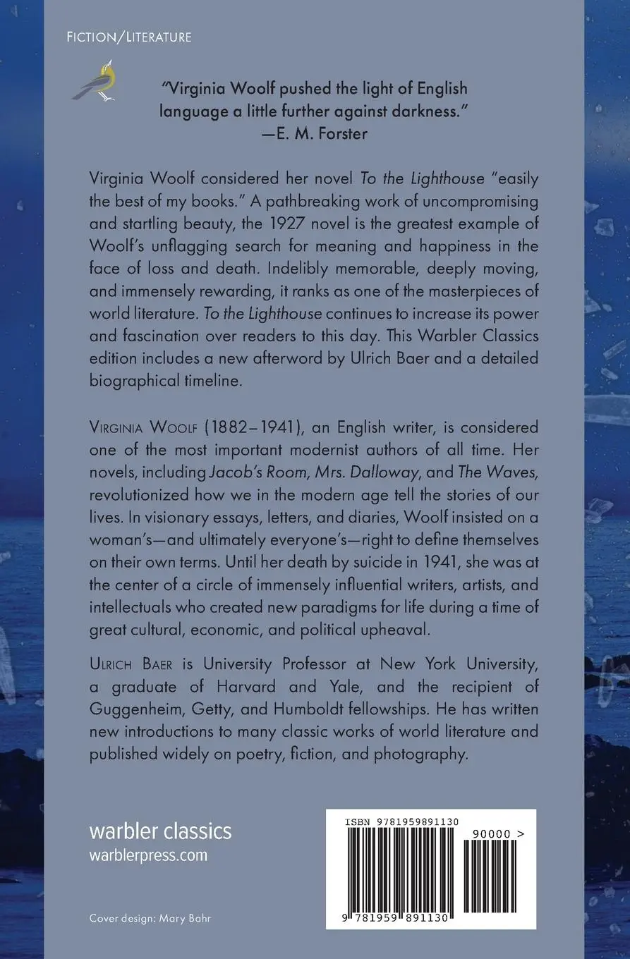 Rückseite: 9781959891130 | To the Lighthouse (Warbler Classics Annotated Edition) | Woolf (u. a.)