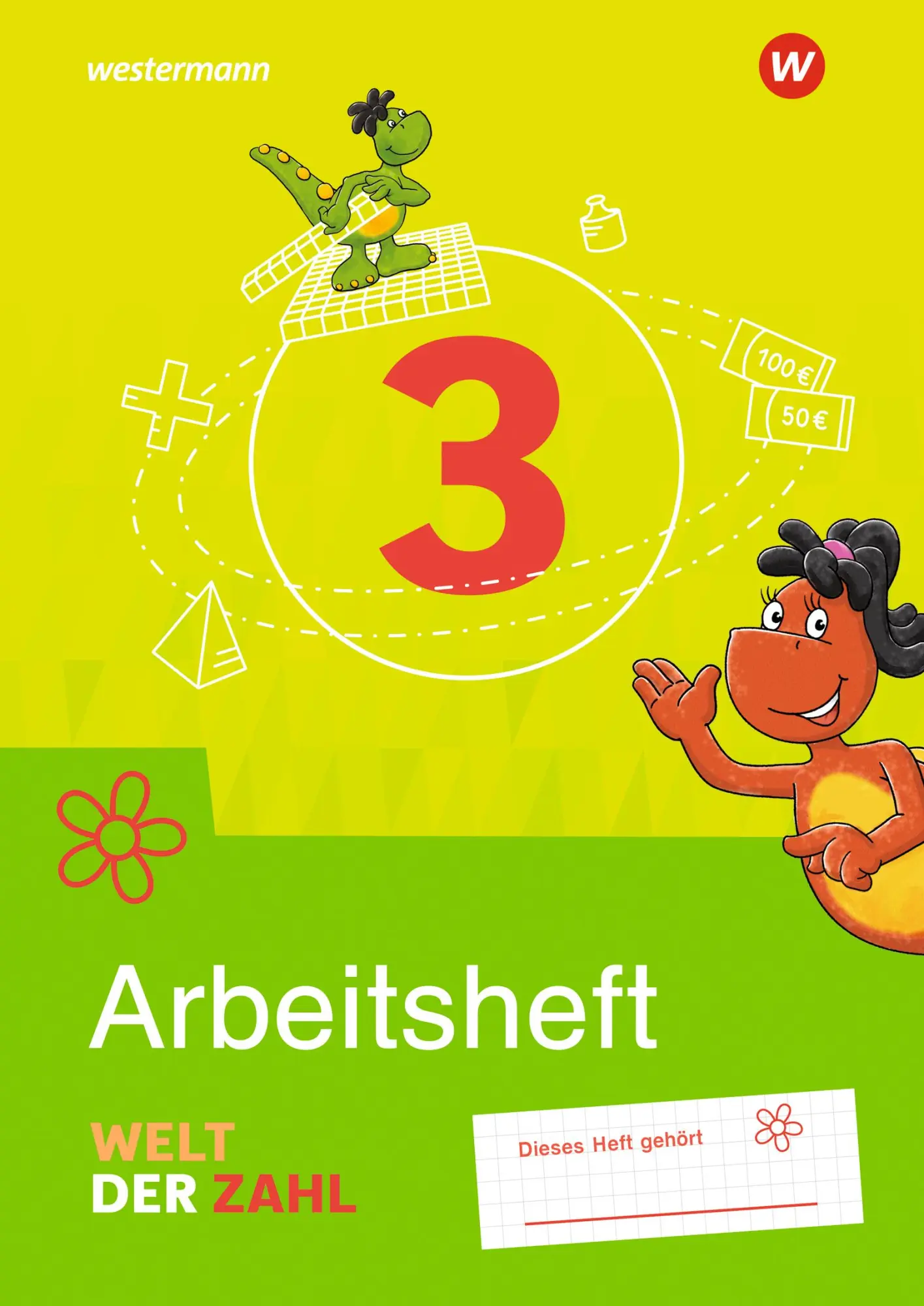 Cover: 9783141061130 | Welt der Zahl 3. Arbeitsheft. Allgemeine Ausgabe 2021 | Rottmann