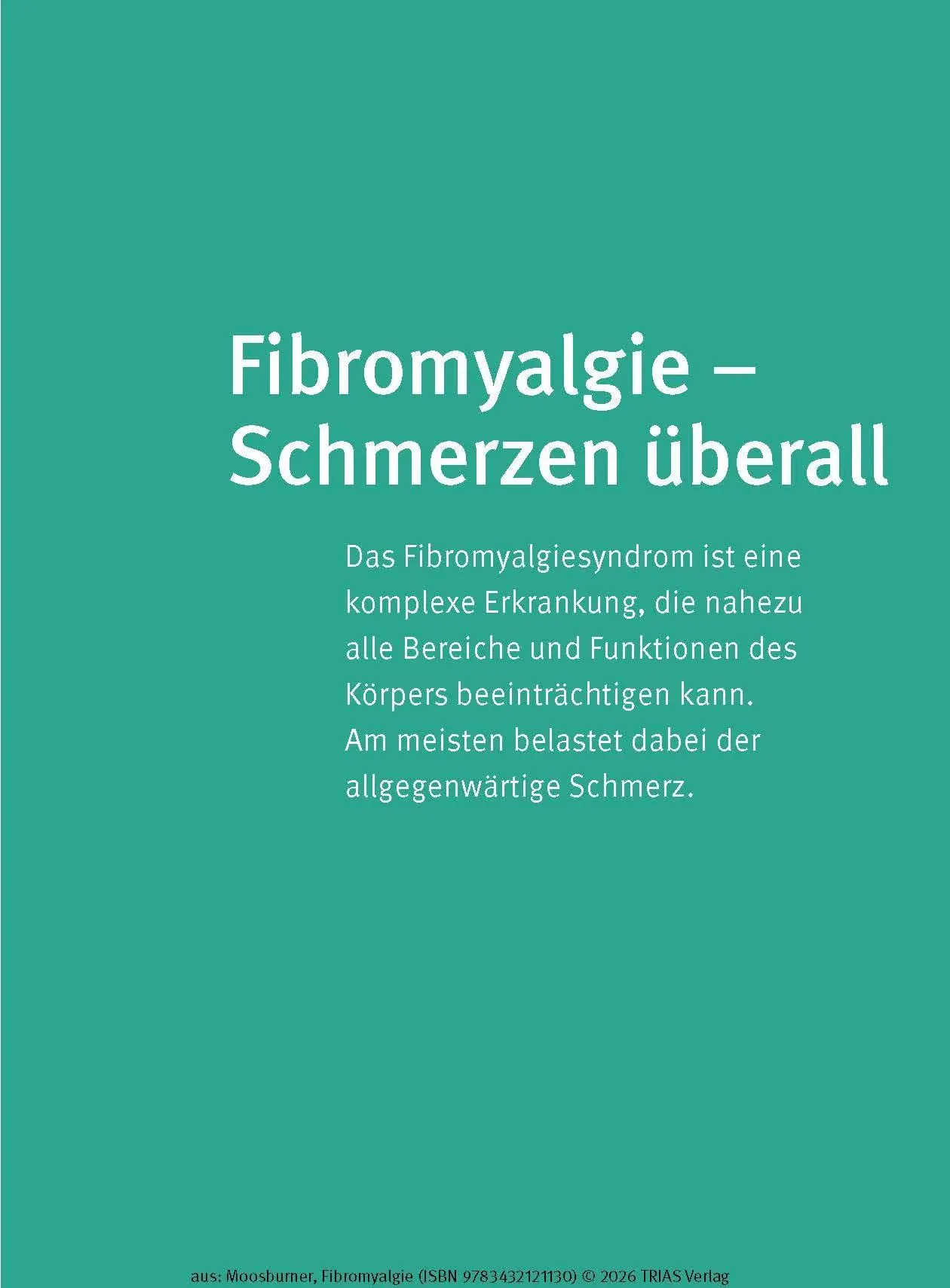 Bild: 9783432121130 | Naturheilpraxis Fibromyalgie | Michaela Moosburner | Taschenbuch