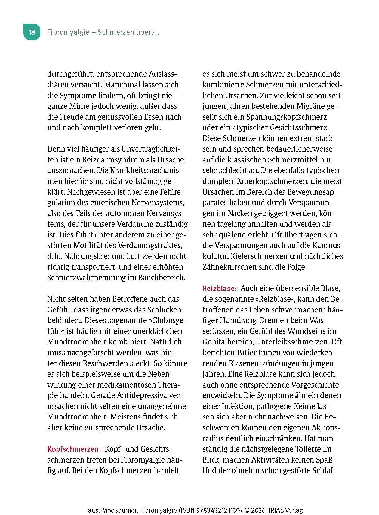 Bild: 9783432121130 | Naturheilpraxis Fibromyalgie | Michaela Moosburner | Taschenbuch