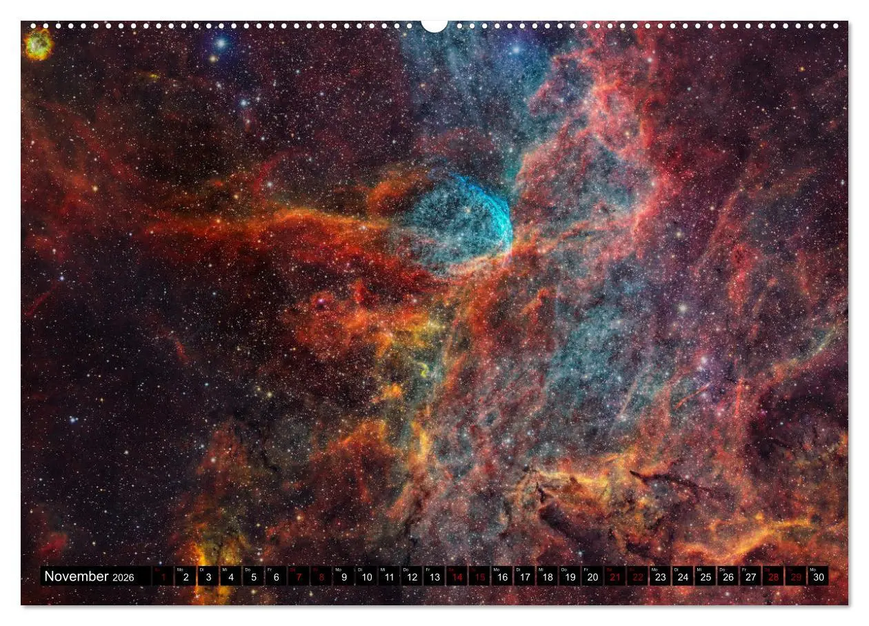 Bild: 9783457421130 | Deepsky 2026 (hochwertiger Premium Wandkalender 2026 DIN A2 quer),...