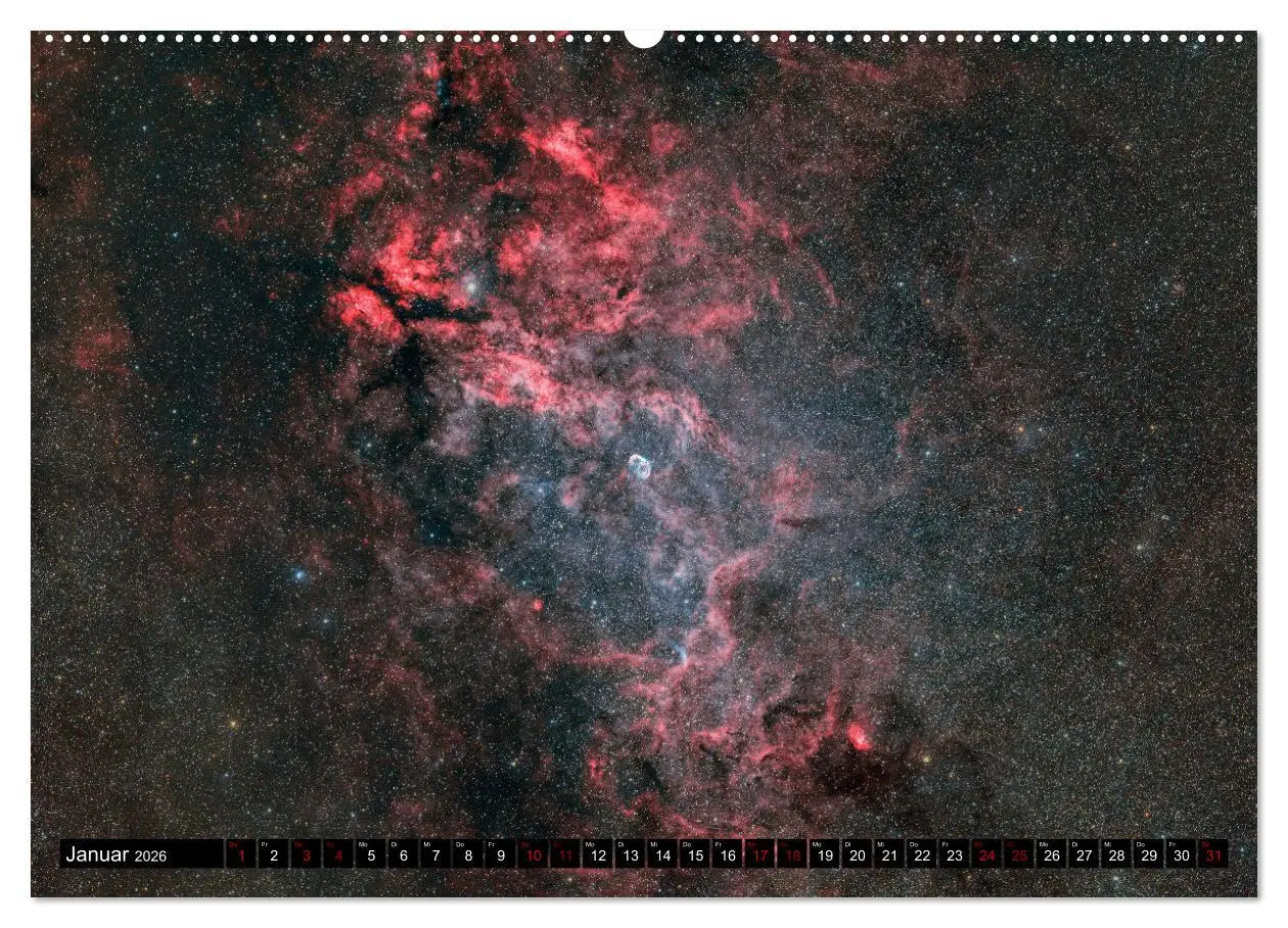 Bild: 9783457421130 | Deepsky 2026 (hochwertiger Premium Wandkalender 2026 DIN A2 quer),...