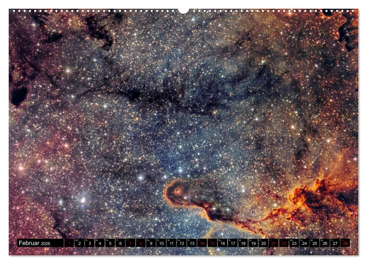 Bild: 9783457421130 | Deepsky 2026 (hochwertiger Premium Wandkalender 2026 DIN A2 quer),...