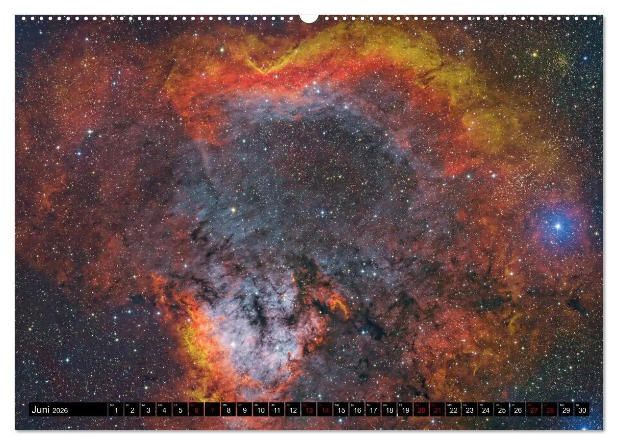 Bild: 9783457421130 | Deepsky 2026 (hochwertiger Premium Wandkalender 2026 DIN A2 quer),...